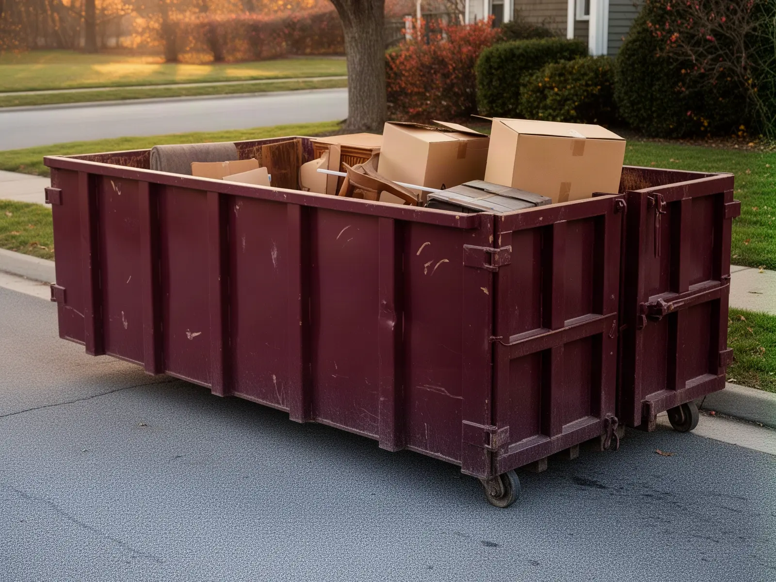 Roll-off dumpster from Alabaster Heavy Duty Dumpster Rental in Alabaster, AL